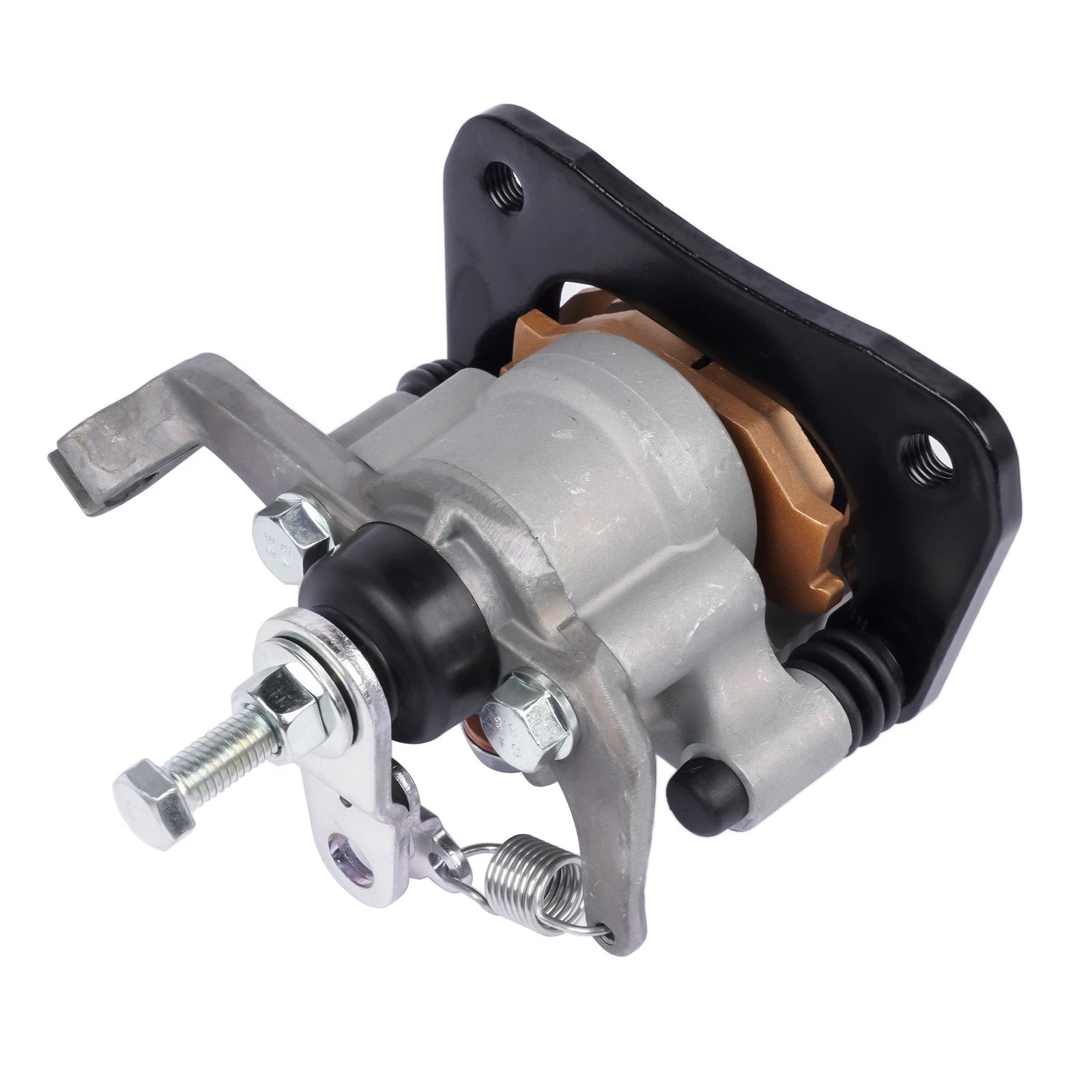 Rear Left Brake Caliper with Pad for Kawasaki Mule KAF820 KAF1000 (43080-0145)