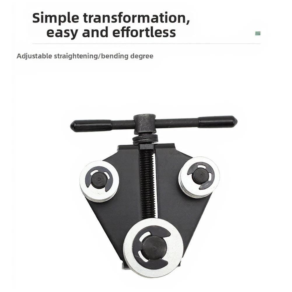Brake Pipe Straightening and Bending Tool for Tubing Repair and Fabrication
