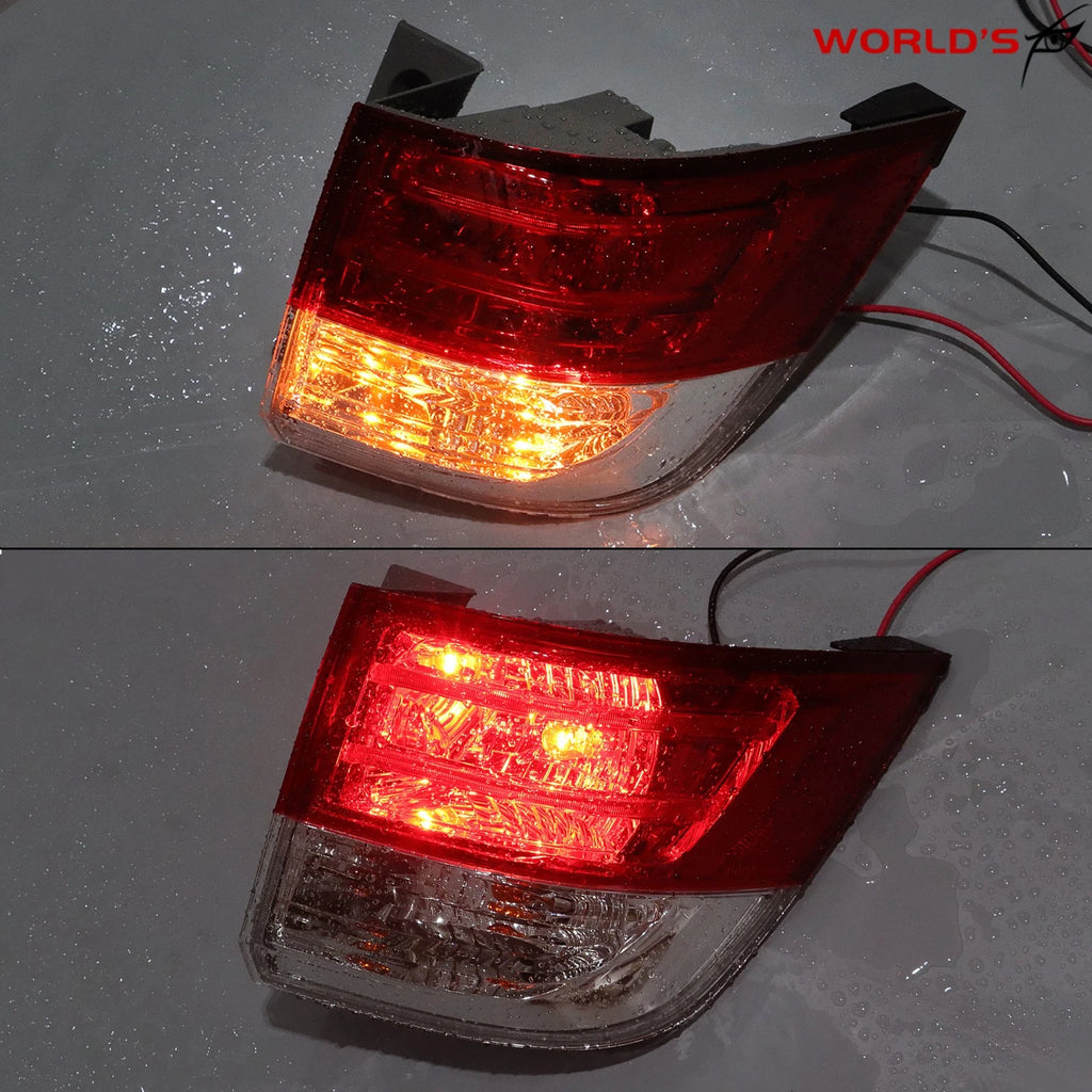 Set of 2 Tail Lights for Honda Odyssey (2014–2017) Halogen