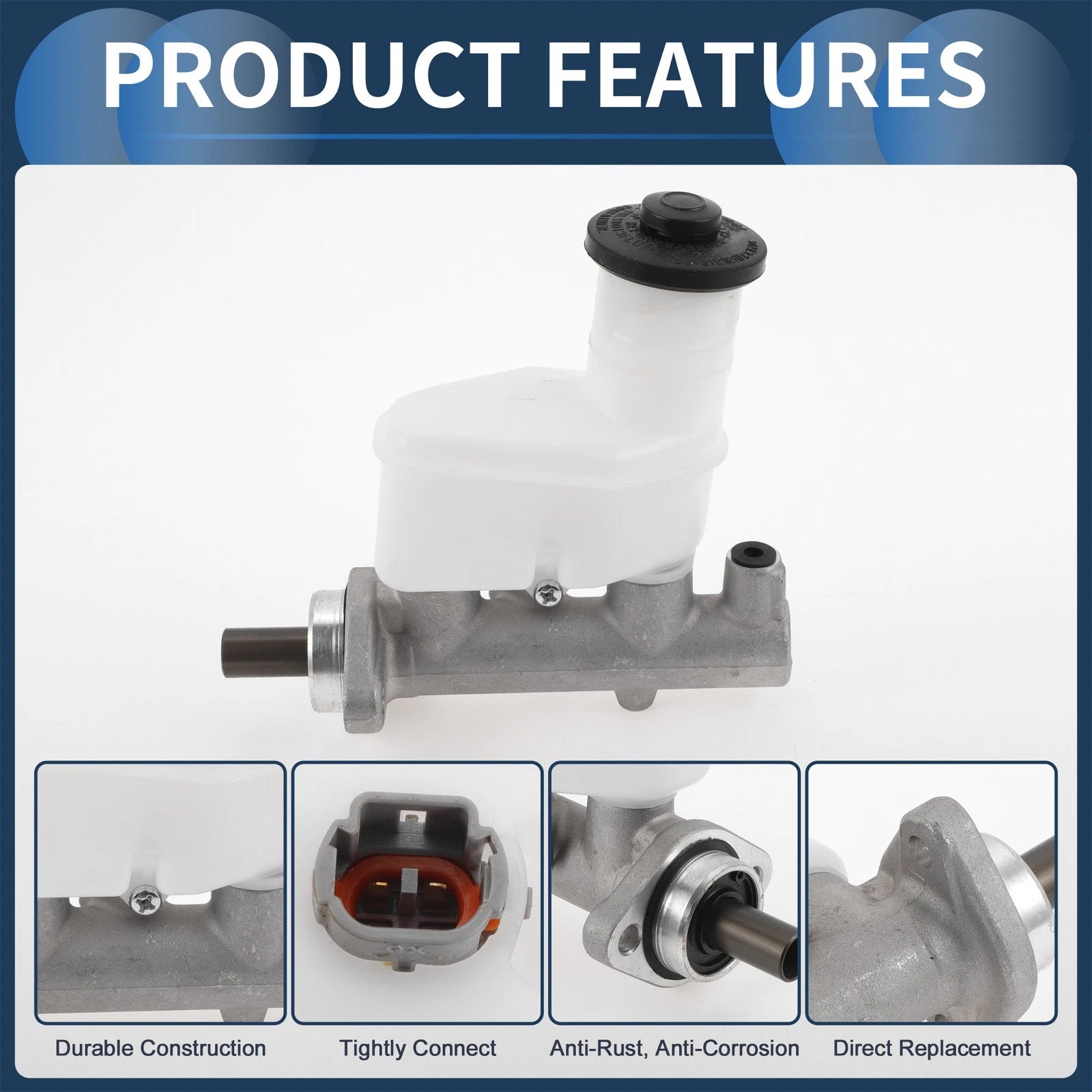 Brake Master Cylinder No. 4720105080 for Toyota Avensis (1997–2003)