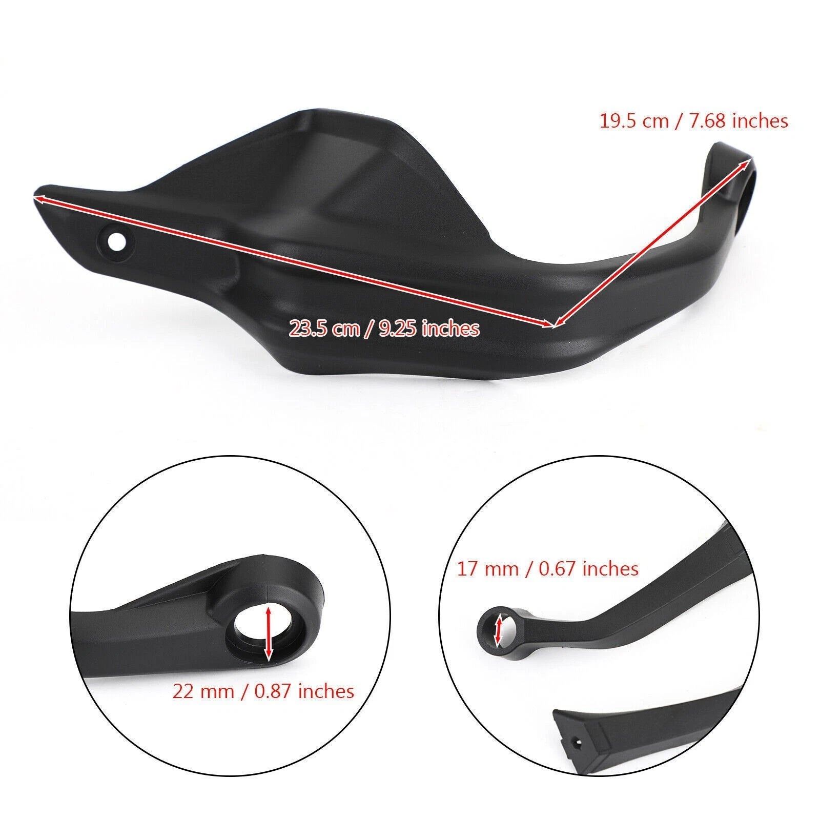 Handguard Handlebar Shells Protector for BMW F900R F900XR (2020)
