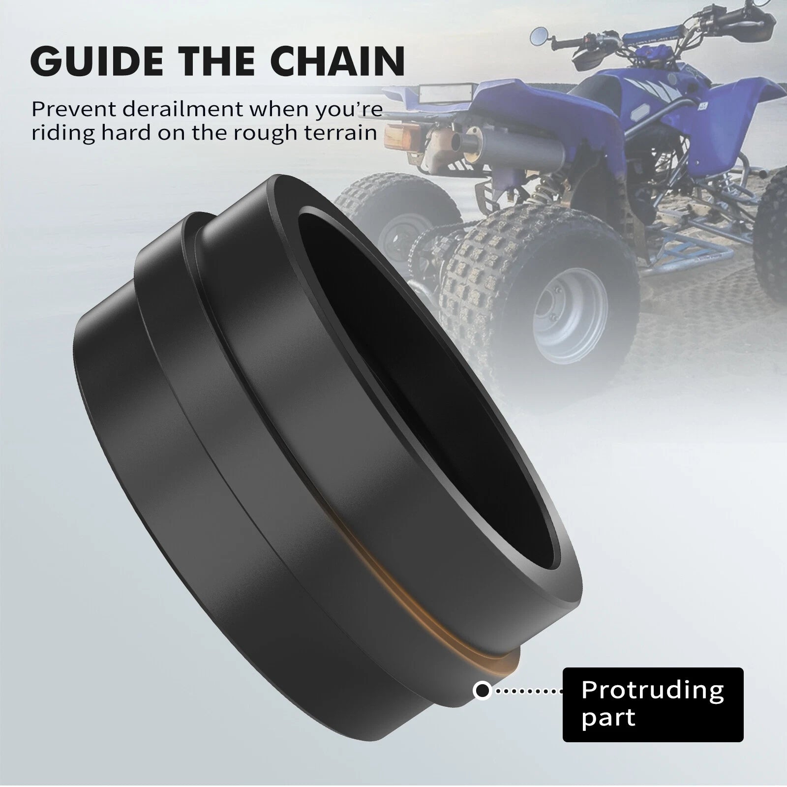 Chain Roller Swing Arm Guide Seal for Yamaha Blaster YFS200 (1988–2006)