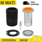 Air Filter Cage Guide Cap Spark Plug Kit for Yamaha Wolverine 350 450 (2006–2010)