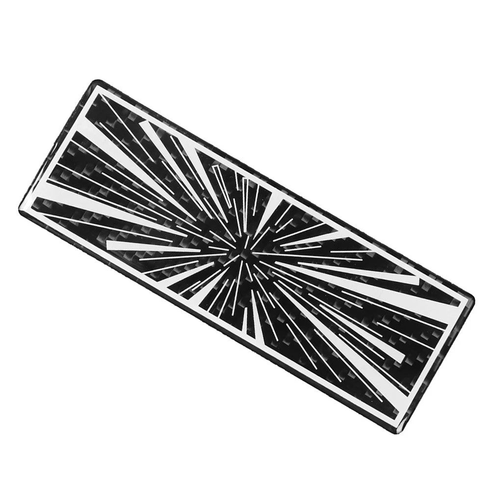 Car Time Space Badge Tunnel Trunk Decal for Tesla Model 3, Model Y, Model X (2017–2023)