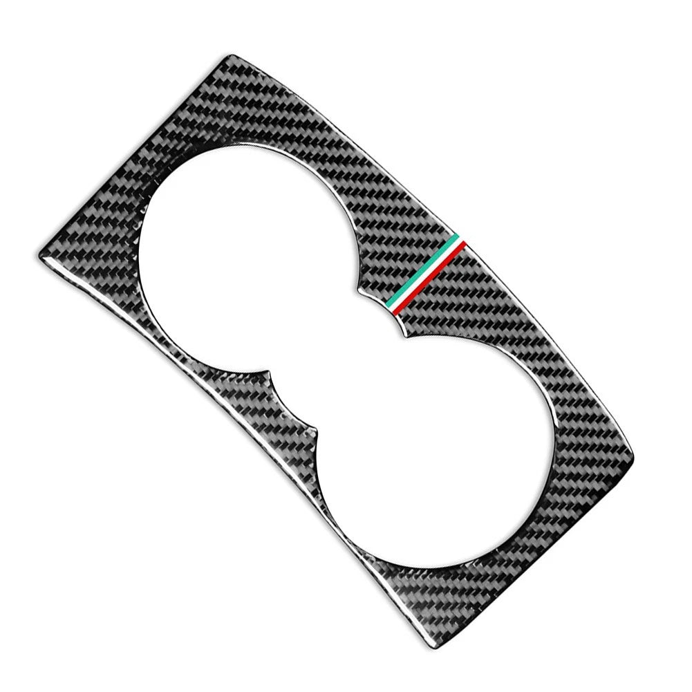 Interior Water Cup Holder Trim for Alfa Romeo Giulia (2017–2019)