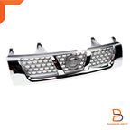 Grille + Emblem Chrome Trim for Nissan Navara Ute D22 (2001-2014)