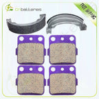 2X Front and Rear Brake Pads for Honda TRX250X (2009, 2011–2014) Carbon Fiber