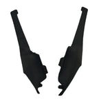 Black Left & Right Front Windshield Wiper Cowl Trim Covers for Kia Pegas