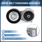 Belt Tensioner for Chevrolet Astra (2008) No. 90571758 Metal