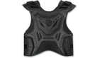 Black Stealth Icon Field Armor Stryker Vest for Motorcycle (All Sizes)