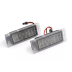 2X LED License Plate Light Lamp for Cadillac CTS XTS Chevy Corvette Buick GMC