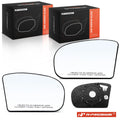 2X Heated Power Mirror Glass for Mercedes-Benz C230 (2002–2005)