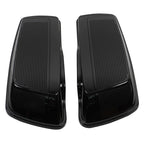Dual 6x9" Speaker Saddlebag Lids for Harley Touring (2014–2022) - Vivid Black