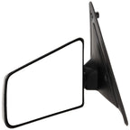 Left Manual Fold Mirror for Chevrolet S10 (1982–1993) Textured Black