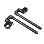 36MM Clip-On Handlebar for Motorcycle Cafe Racer - Black
