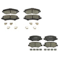 Bosch QuietCast Disc Brake Pads Kit for Dodge Jeep (Front & Rear)
