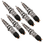 Set of 6 Fuel Injectors for Cummins QSB 4.5L 6.7L (2007–2018)