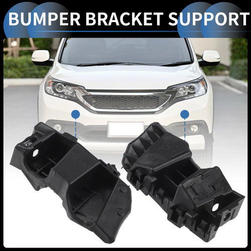 1 Pair Front Bumper Retainer Bracket for Kia K5 (2020–2022) Black ABS