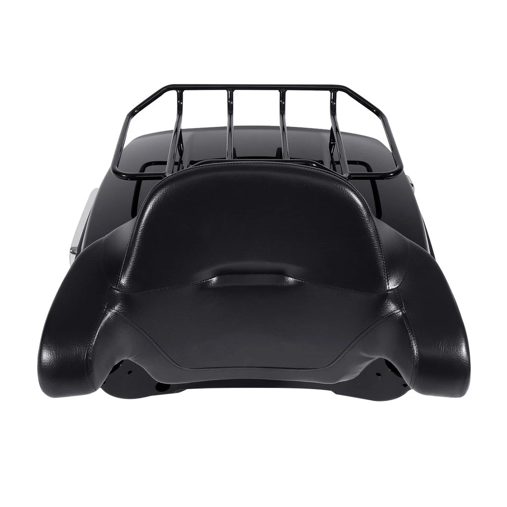 Trunk Luggage Backrest Solo Mount Rack Plate for Harley Touring (2014–2026)