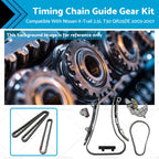 Timing Chain Guide Gear Kit for Nissan X-Trail 2.5L T30 QR25DE (2003–2007)