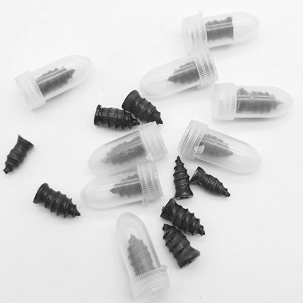 10Pcs Vacuum Tire Repair Rubber Screw Tool for Electric Bike/Bicycle