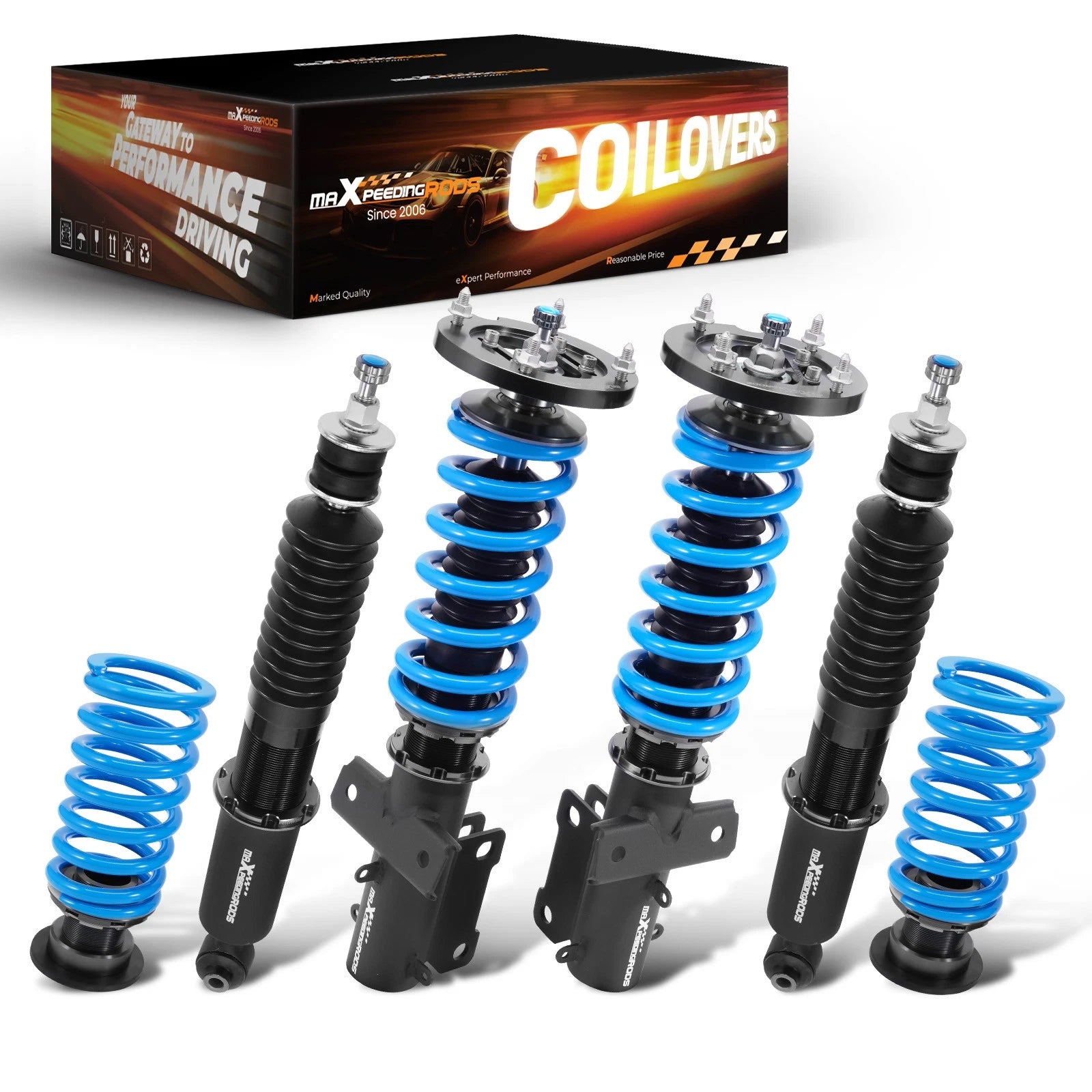 Coilovers for Ford Mustang (2005–2014) - T6 Suspension Lowering Kit