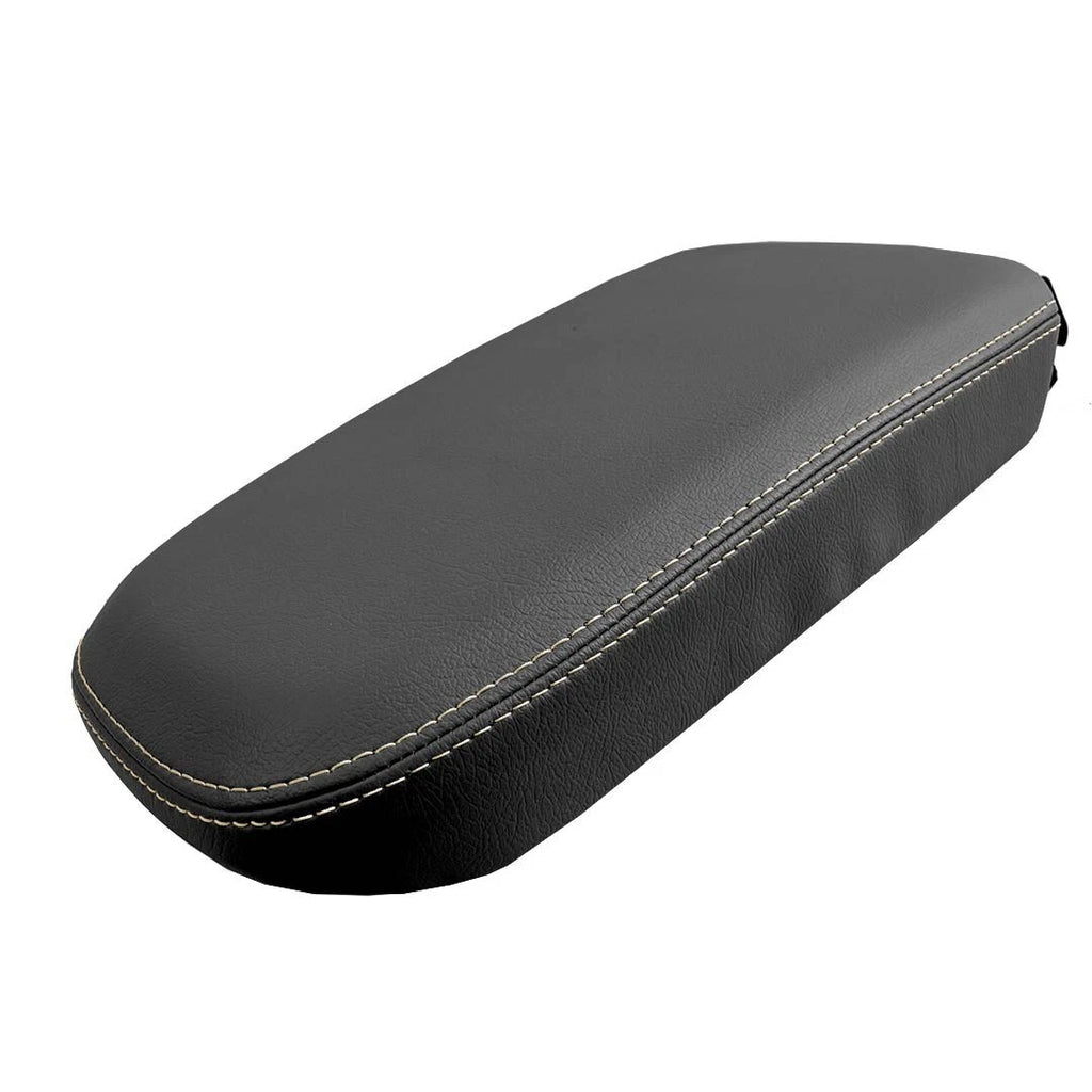 Console Armrest Cover for Cadillac XT5 (2017–2023) Beige Stitch