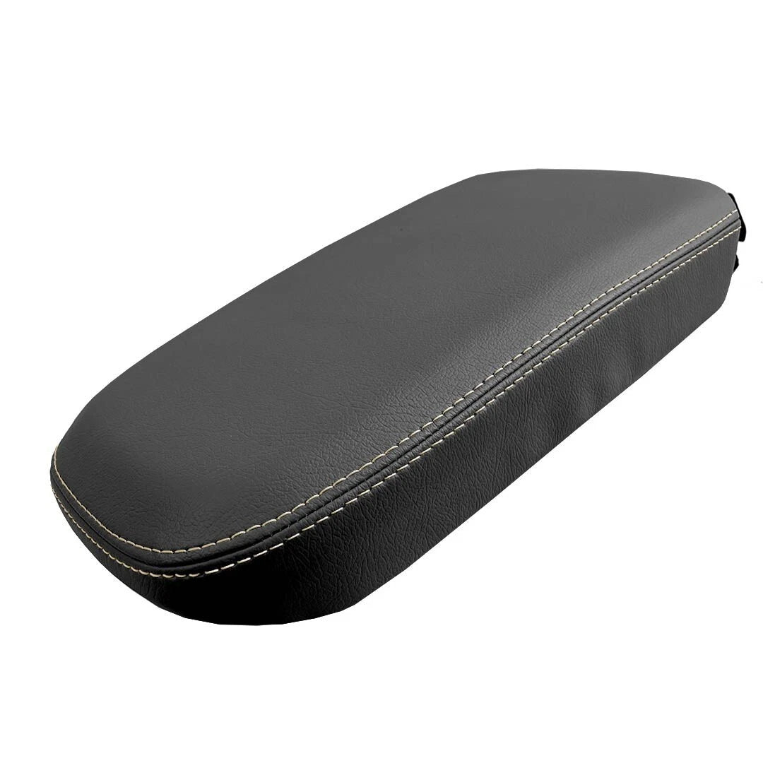 Console Armrest Cover for Cadillac XT5 (2017–2023) Beige Stitch