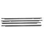 Set of 4 Door Window Trim Moulding Seal Weatherstrip for Toyota RAV4 (2006–2012)