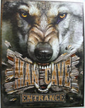 Wolf Room Decor Parking Shop Sign for Garage (2198)