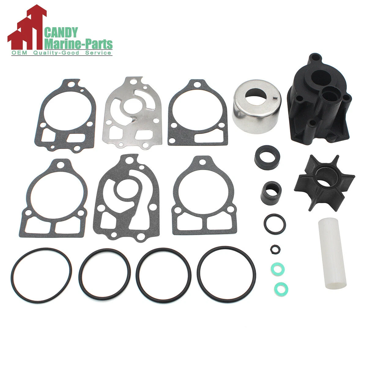 Water Pump Kit for Mercruiser Mercury Mariner (1973–1990) 46-96148A8
