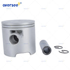 Piston Kit Ring +030 for Mercury Mariner 15-25HP Outboard (1990–2023) 767-821968A5 8798786A6