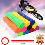 72PCS Spoke Wraps for Motorcycle Dirt Bike (Fits )