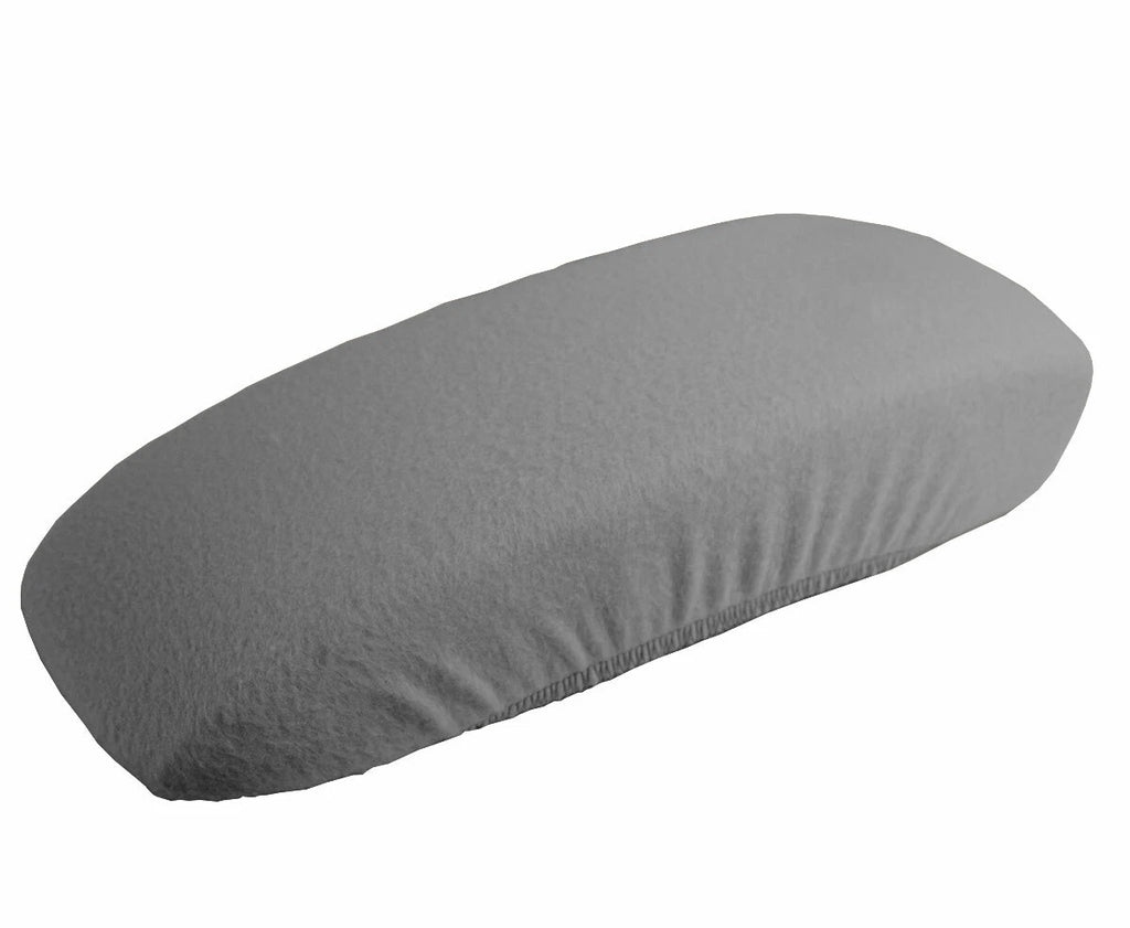 Fleece Console Lid Armrest Cover for Honda Accord (1998–2002) Gray