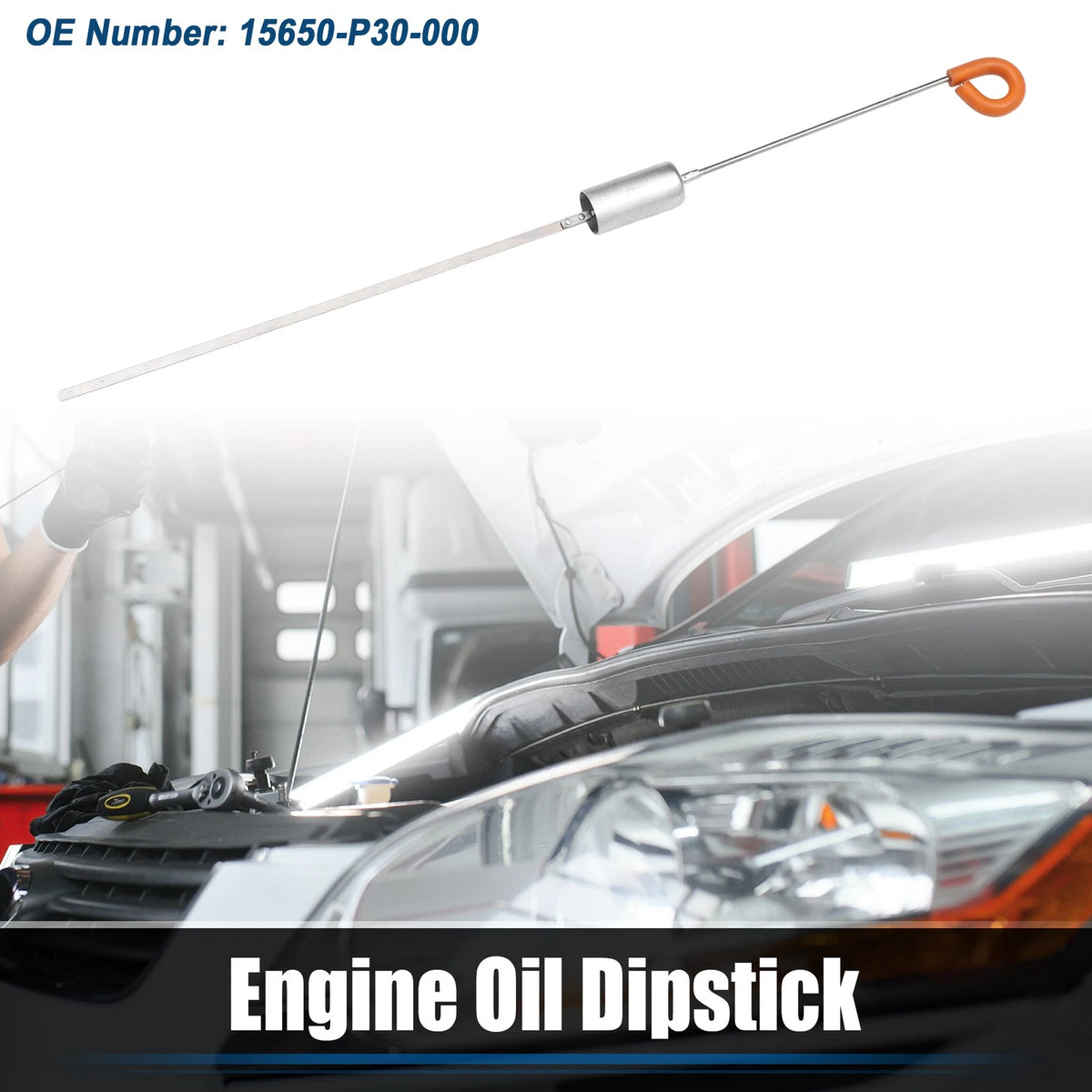 Engine Oil Level Indicator Dipstick for Acura Integra (1992–2001) 15650-P3F-A00