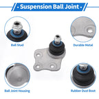 2X Front Upper Ball Joints for Mercedes-Benz E-Class (2002–2009) No. 2113309907
