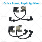 Set of 2 Ignition Coils for Honda GX610 GX620 GX670 (20HP 24HP)