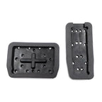 Silver Steel Brake Gas Pedals Protection Cover for Tesla Model 3 (2017-2023)
