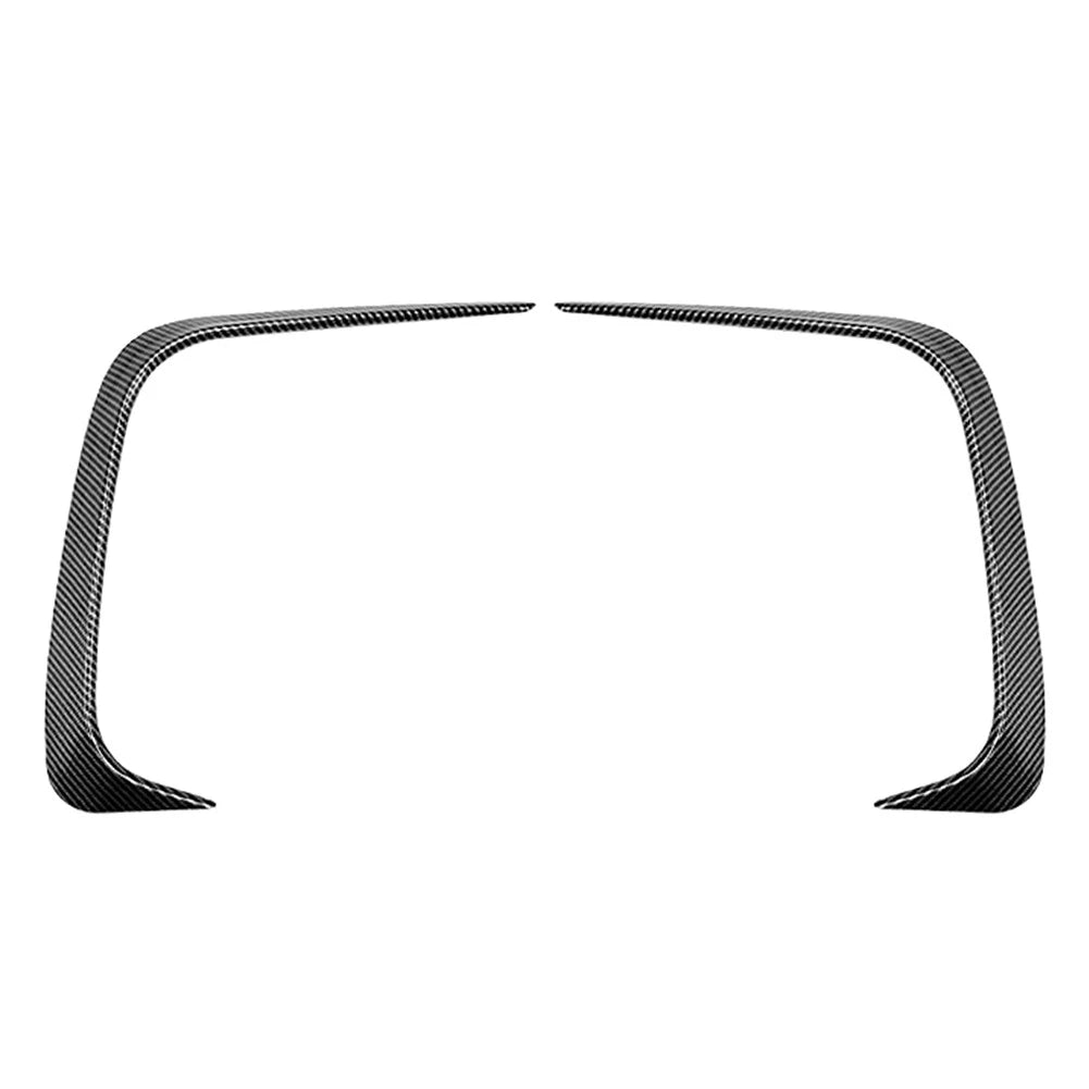 Front Bumper Air Vent Spoiler for VW Tiguan MK3 (2024–2025) Carbon Black