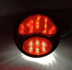 LED Tail Lights w/ Stop Lens Pair for 1928-1931 Ford Model A (Driver/Passenger)