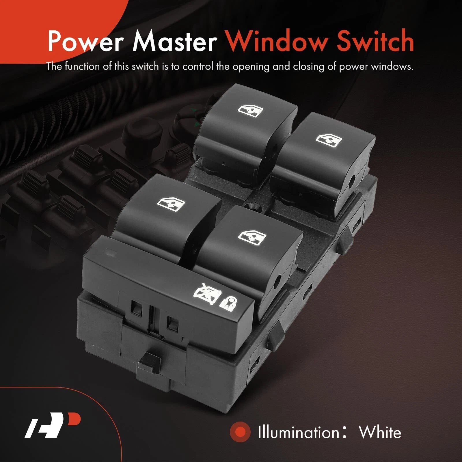 Power Window Switch for Chevy Impala, Malibu (2014-2020)
