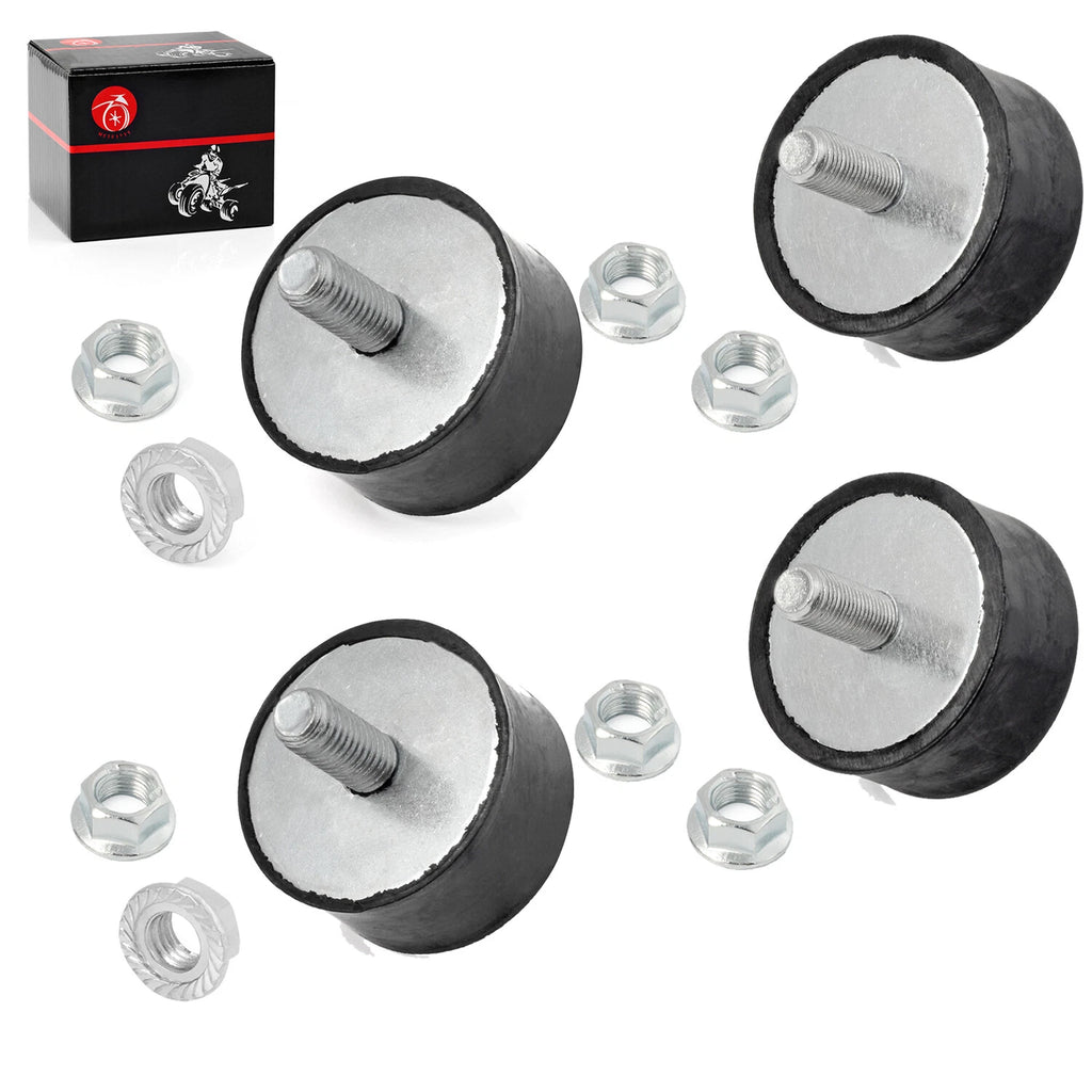 Set of 4 Engine Motor Mounts for Polaris Trail Boss 330, 325, Trail Blazer 330