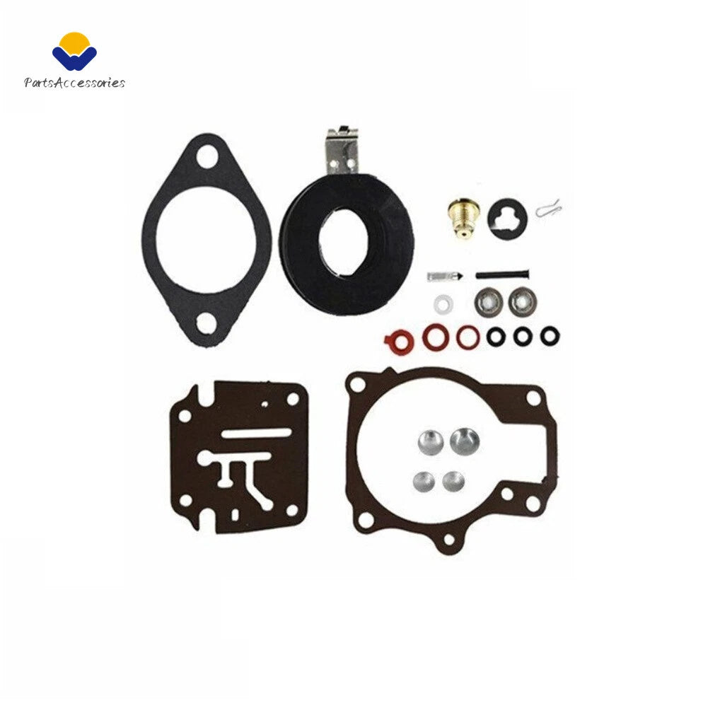 Carburetor Rebuild Kit for Johnson Evinrude 18hp 20hp 25hp 28hp 30hp (All Years)