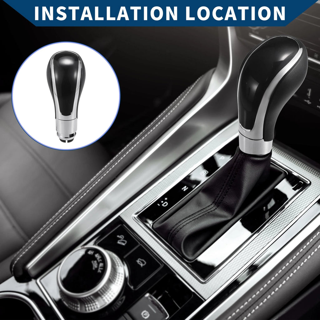 Automatic Gear Shifter Knob for Opel Insignia (2009–2013) Plastic Black