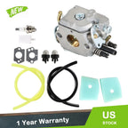 Carburetor for Husqvarna 223L 223R 322L 323C 123C 123L 123LD 323HE 323E (2000–2023)