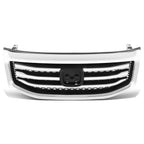 OE Style Chrome Slat Front Bumper Grille Assembly for Honda Pilot (2012–2015)