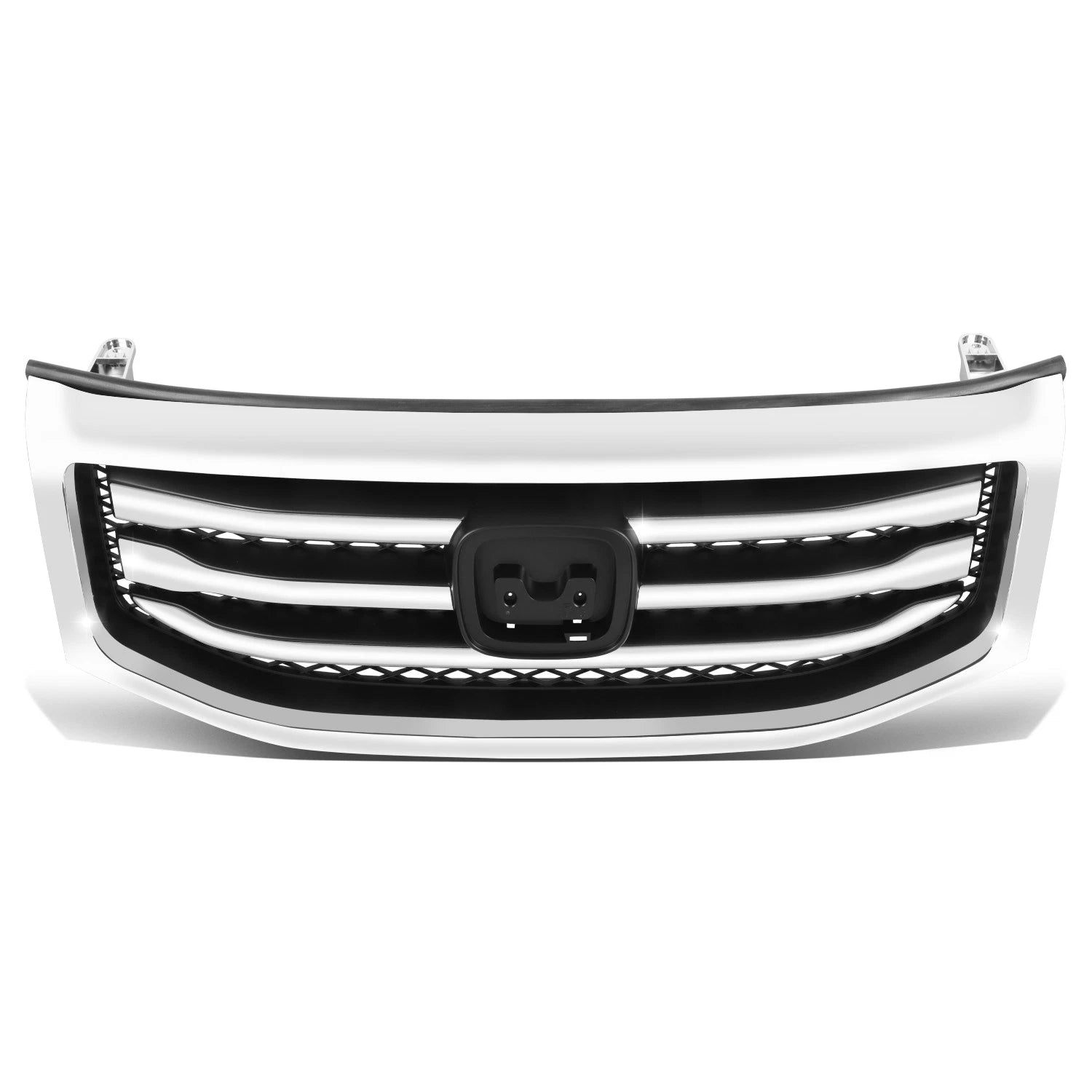 OE Style Chrome Slat Front Bumper Grille Assembly for Honda Pilot (2012–2015)