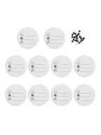10pcs EVA Foam Spools for Carp Fishing Rigs