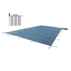Pool Cover Safety for Rectangle Swimming Pool (20x40 Ft)