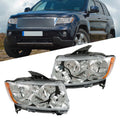 Set of 2 Halogen Headlights for Jeep Grand Cherokee, Compass (2011–2017)